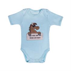 Strampelanzug Bobby Kids QHP Light Blue