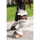 Streichkappen Leder Short Kentucky Brown