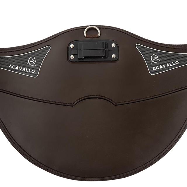 Stud Girth Acavallo Comfort Gel Brown