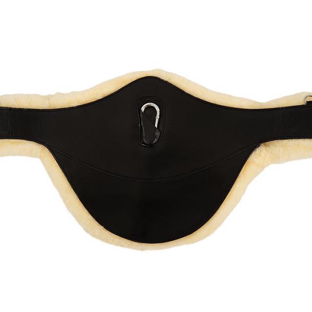 Stud Girth BR Walsall Sheepskin Black
