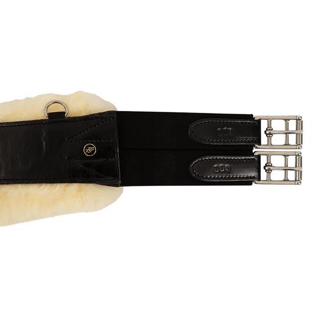 Stud Girth BR Walsall Sheepskin Black
