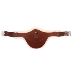 Stud Girth BR Walsall Sheepskin Brown