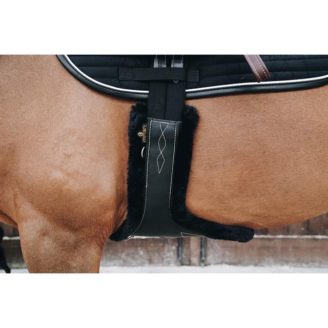 Stud Girth Kentucky Sheepskin Black