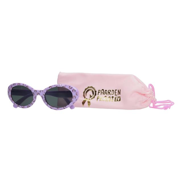 Sunglasses PaardenpraatTV Horseshoe Light Purple