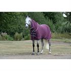 Sweat Blanket Weatherbeeta Fleece Cooler Combo Neck Dark Red