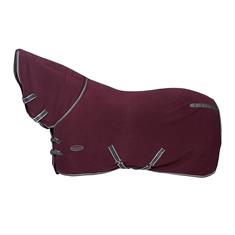 Sweat Blanket Weatherbeeta Fleece Cooler Combo Neck Dark Red