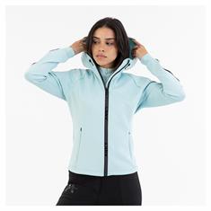 Sweat Jacket ANKY Hooded Tech Light Blue