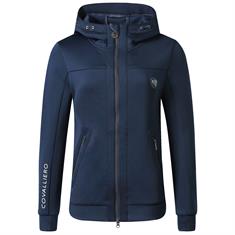 Sweat Jacket Covalliero Hoodie Dark Blue