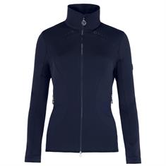 Sweat Jacket Covalliero Lasercut Dark Blue