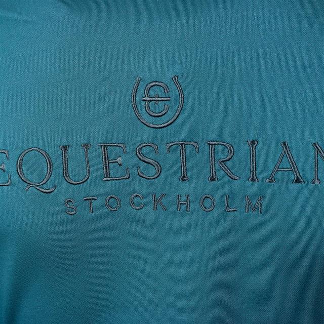 Sweat Jacket Equestrian Stockholm Aurora Blues Dark Turquoise