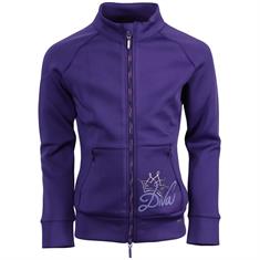 Sweat Jacket Harry's Horse Diva Violet Kids Dark Purple