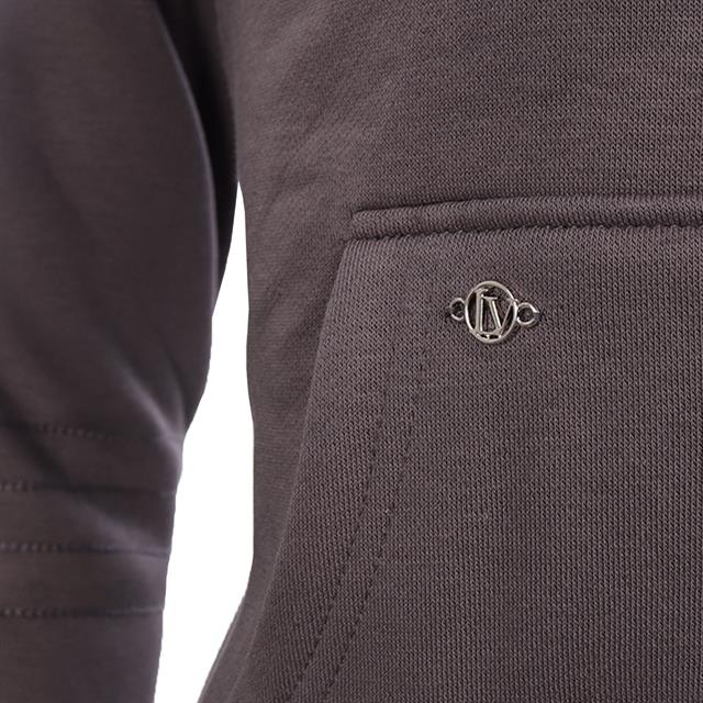 Sweat Jacket La Valencio LVVamp Dark Grey