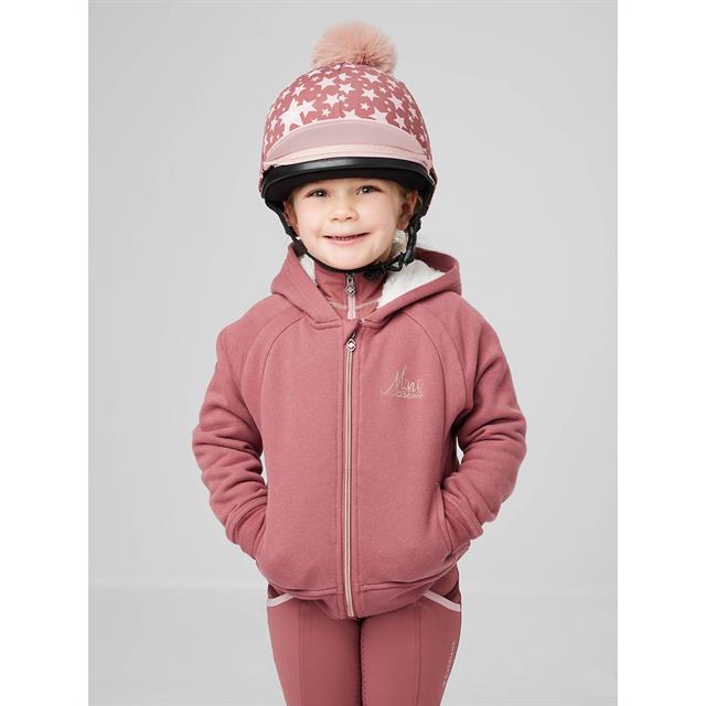 Sweat Jacket LeMieux Sherpa Lily Kids Dark Pink