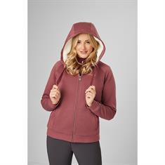 Sweat Jacket LeMieux Sherpa Lined Dark Pink