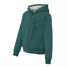 Sweat Jacket LeMieux Young Rider Hollie Sherpa Lined Kids Dark Green