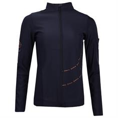 Sweat Jacket Montar Elsa Rosegold Kids Dark Blue
