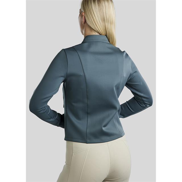 Sweat Jacket Montar MOStella Contrast Stated Mid Blue