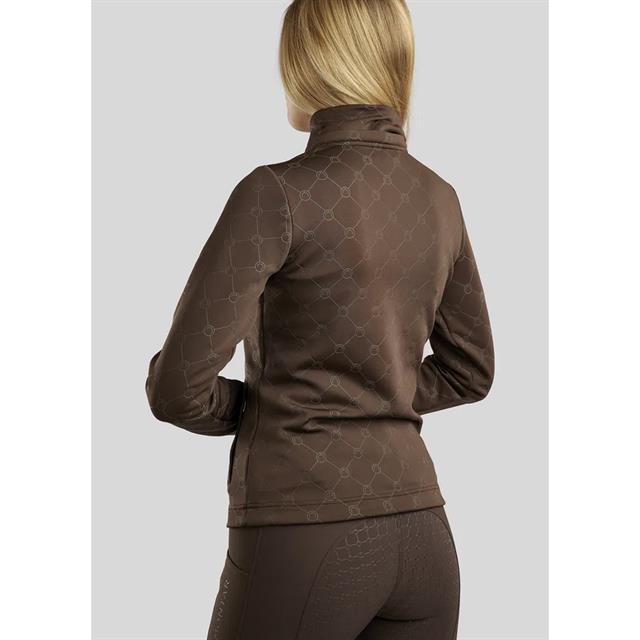 Sweat Jacket Montar MOTilde Riding Brown