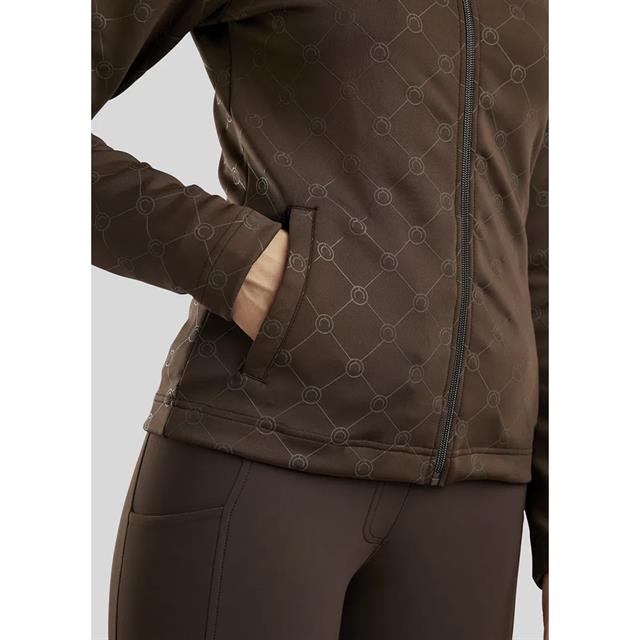 Sweat Jacket Montar MOTilde Riding Brown