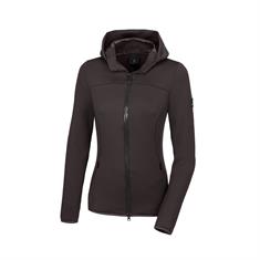 Sweat Jacket Pikeur Selection Fleece Dark Brown