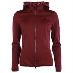 Sweat Jacket Pikeur Selection Fleece Dark Red