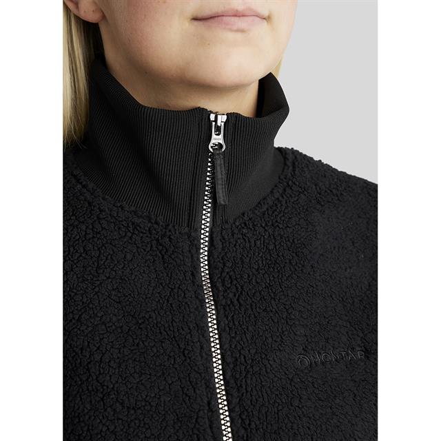 Sweat Jacket Teddy Montar MOAudrey Black