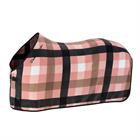Sweat Rug Eskadron Platinum Fleece Check Pink-Black