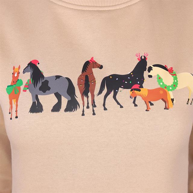 Sweater Christmas Vibe Epplejeck Beige