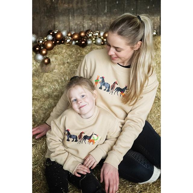 Sweater Epplejeck EJChristmas Vibe Kids Beige