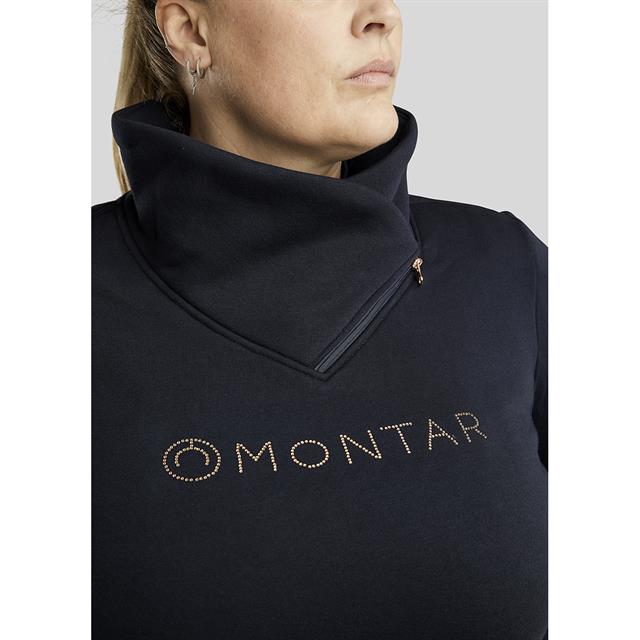 Sweater Montar Naja Rosegold Dark Blue