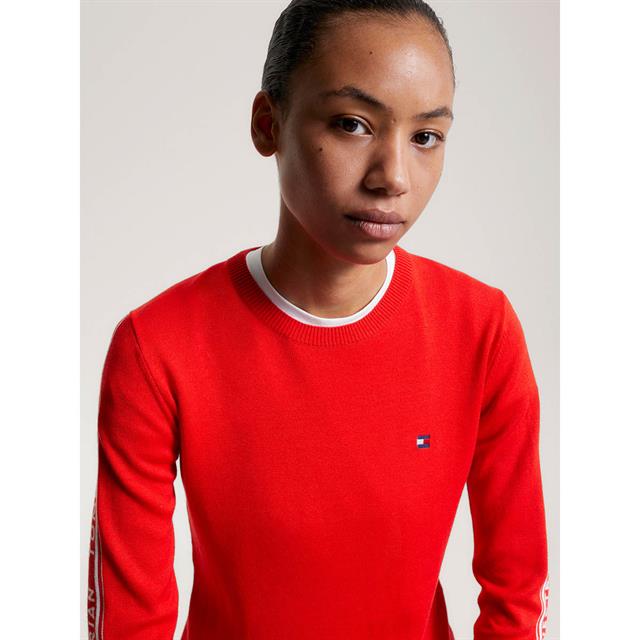Sweater Tommy Hilfiger Seattle Jacquard Red