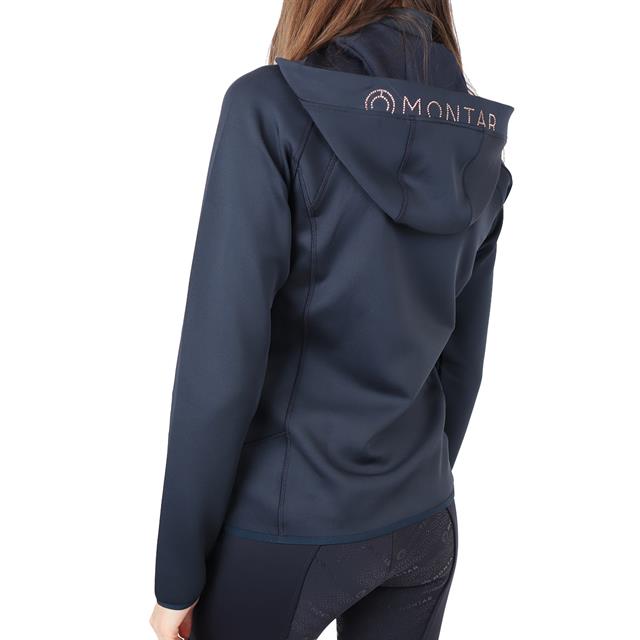 Sweatjacke Liza Montar Dark Blue