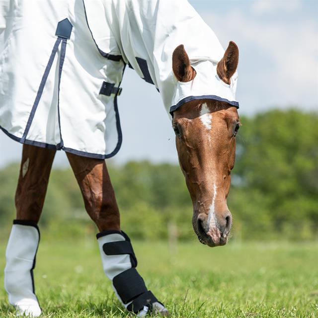 Sweet Itch Rug Horsegear Full Neck White