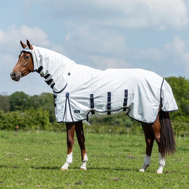 Sweet Itch Rug Horsegear Full Neck White