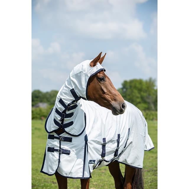 Sweet Itch Rug Horsegear Full Neck White