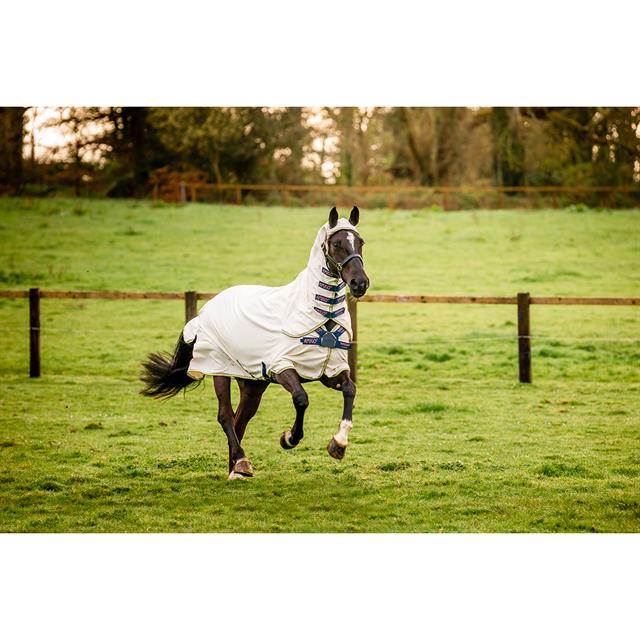 Sweet Itch Rug Horseware Amigo Ripstop Hoodie Off White