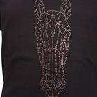 T-Shirt EJGlitter Horse Kids Epplejeck Black-Gold