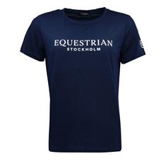 T-Shirt Equestrian Stockholm Navy