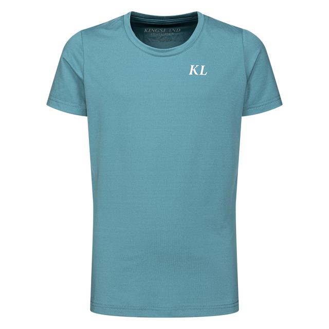 T-Shirt Kingsland Round Neck Kids Turquoise