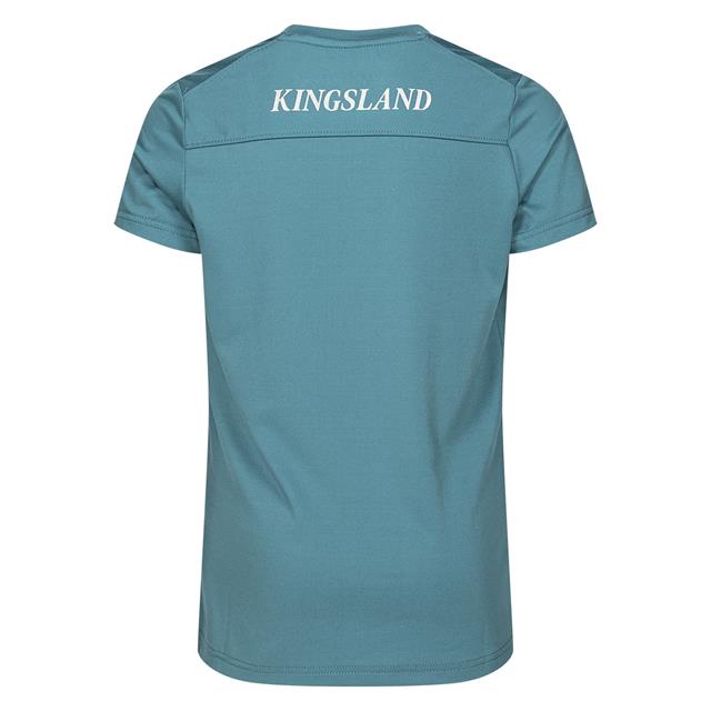 T-Shirt Kingsland Round Neck Kids Turquoise