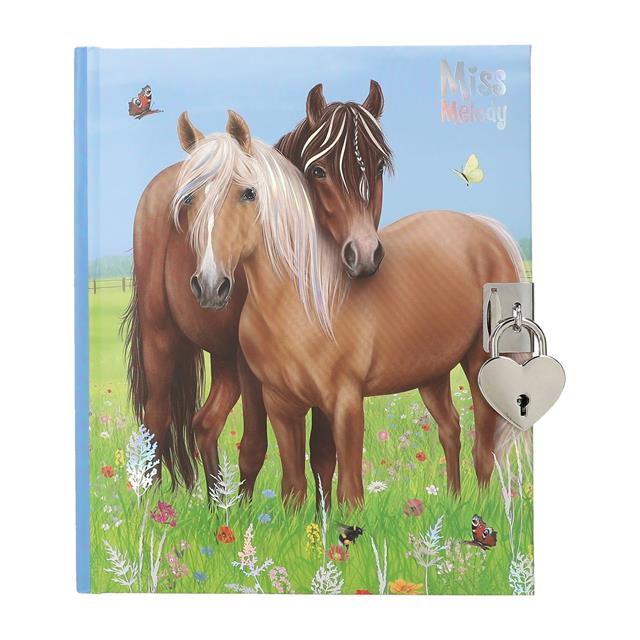 Tagebuch mit Stickern Miss Melody 