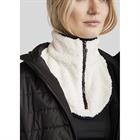 Teddy-Kragen Montar White-Black