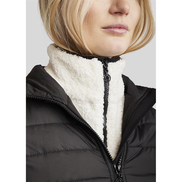 Teddy-Kragen Montar White-Black
