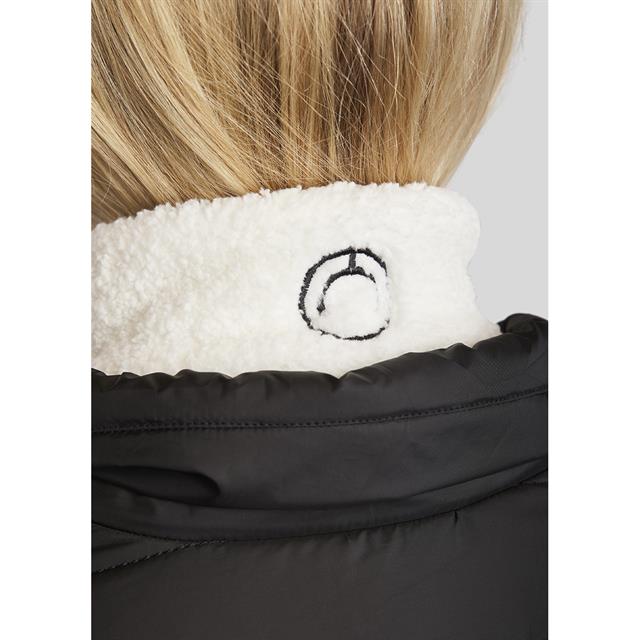 Teddy-Kragen Montar White-Black