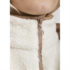 Teddy-Kragen Montar White-Brown