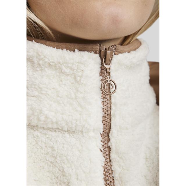 Teddy-Kragen Montar White-Brown