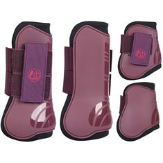 Tendon and Fetlock Boots Harry's Horse Dark Red