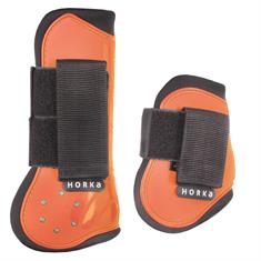 Tendon and Fetlock Boots Horka Strass Orange