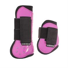 Tendon and Fetlock Boots Horka Strass Pink