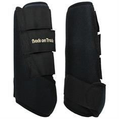 Tendon Boots Back On Track Front Black